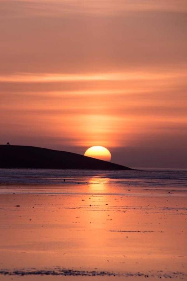 Vissershuisje Aan De Waddenzee Paesens Exteriör bild
